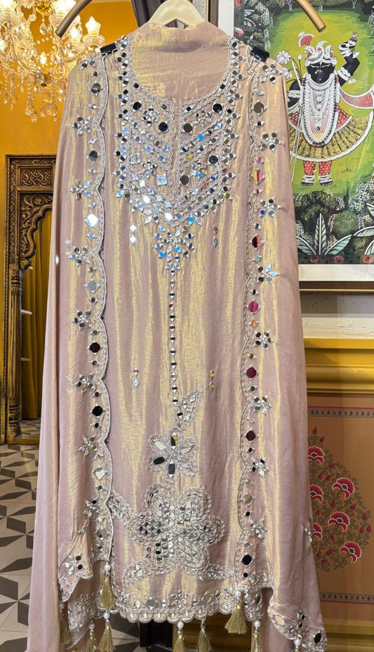 Noor-e-Zeb (Beige)