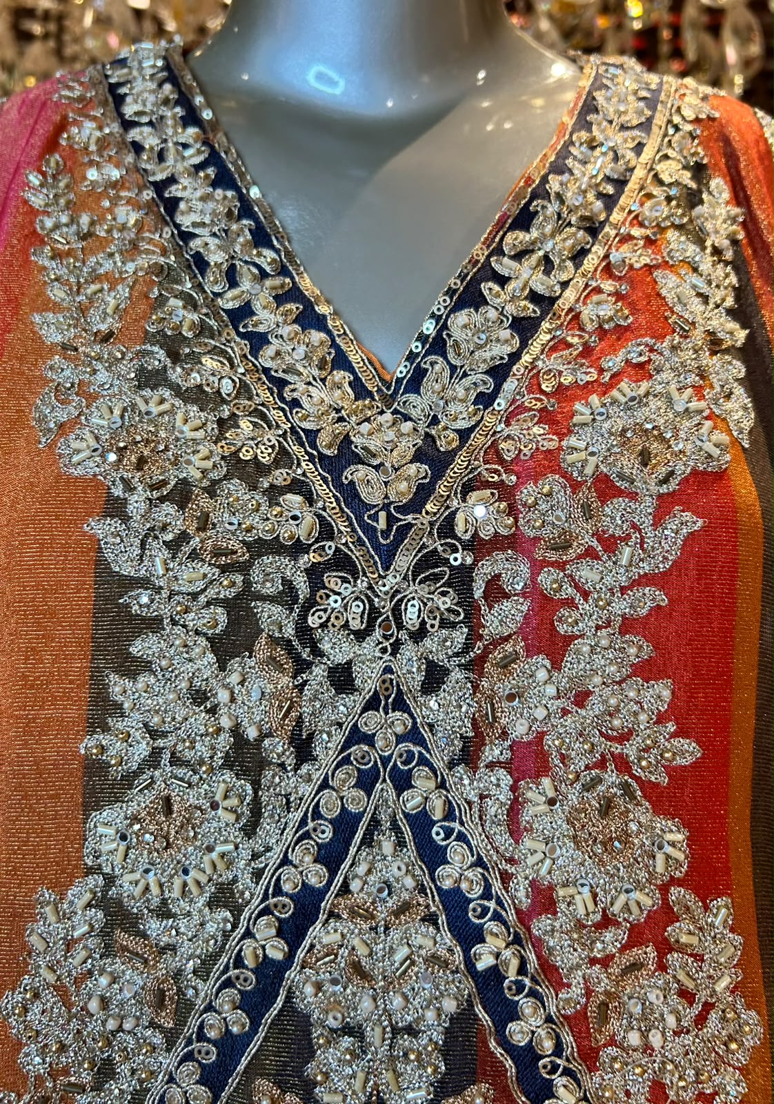 Zarafroze Anarkali Set