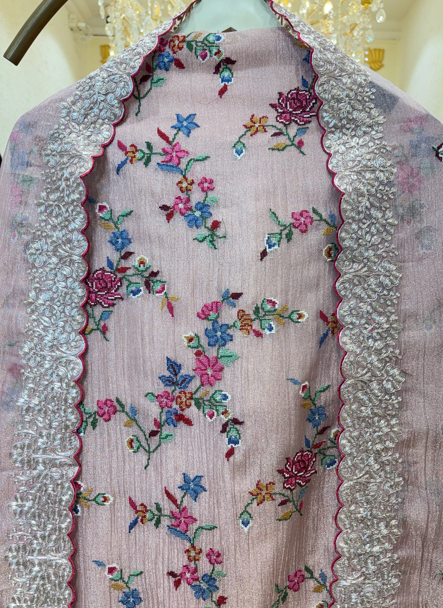 Velmira Thread Luxe Suit