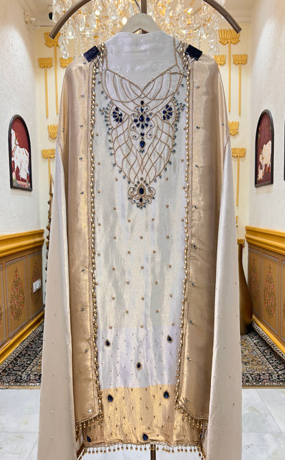 Moti Noor Organza Suit