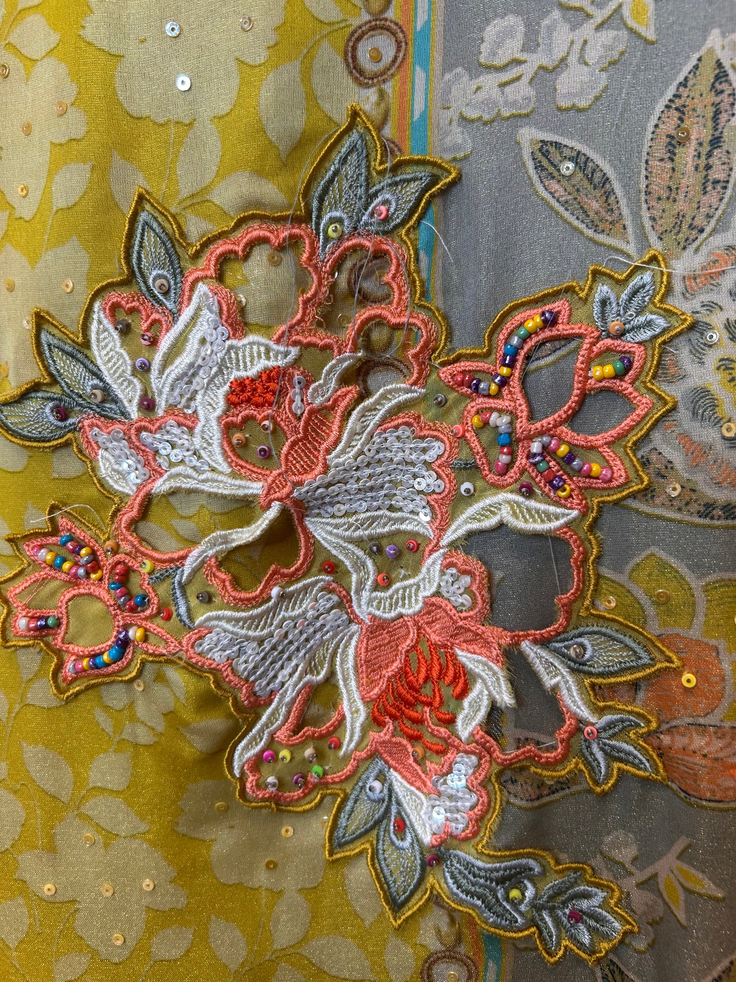 Lavanya Printed Organza Suit