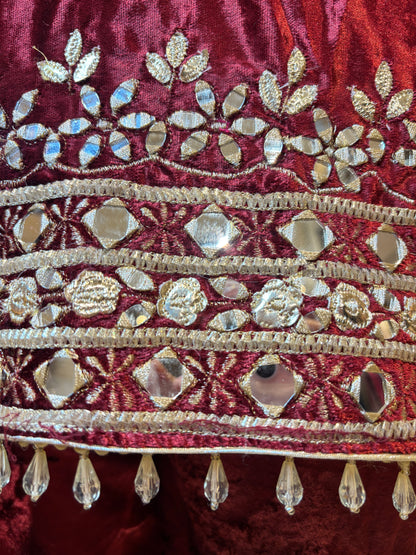 Samaara Velvet Farshi Suit