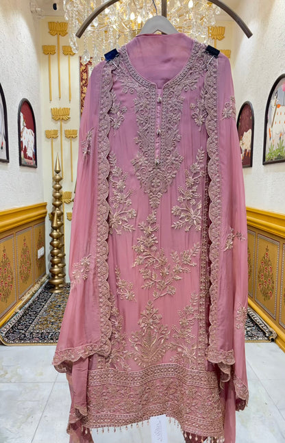 Amaya Handwork Organza Suit