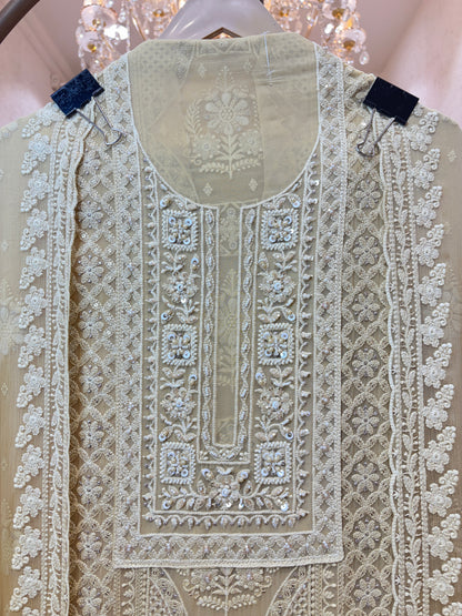 Ruhzaar Threadcraft Georgette Suit