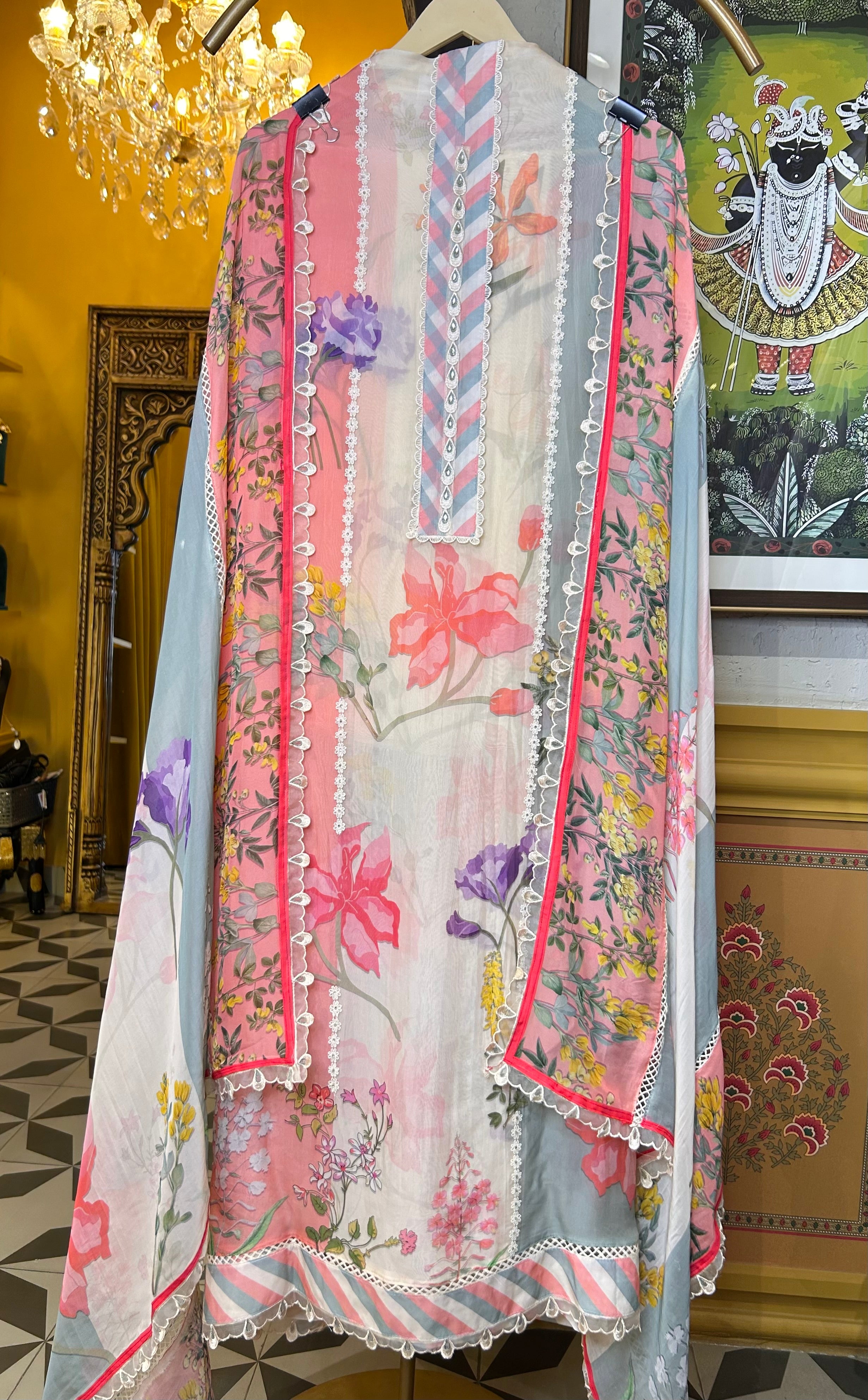 Lunira Organza Suit