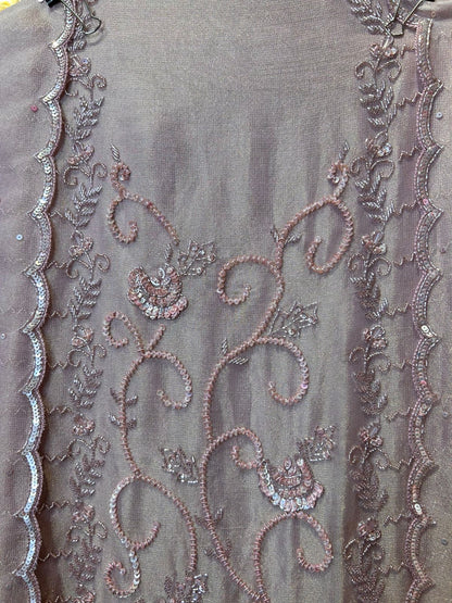 Fariyara Organza Suit (Lavender)