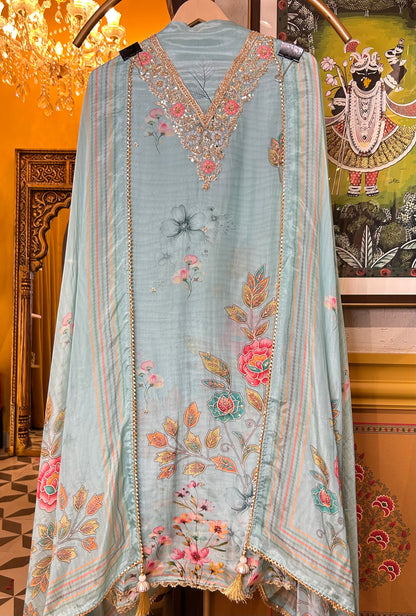 Rangrez Silk Suit