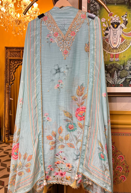 Rangrez Silk Suit