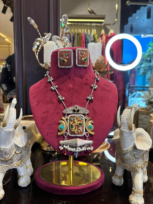 Nooré-Ghunghroo Set (Orange)