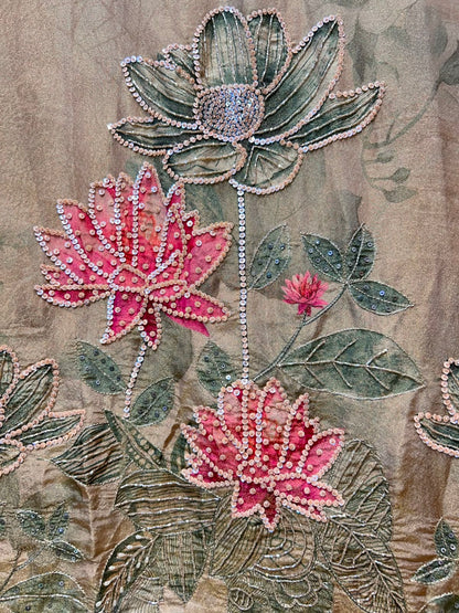 Anaya Printed Organza Suit