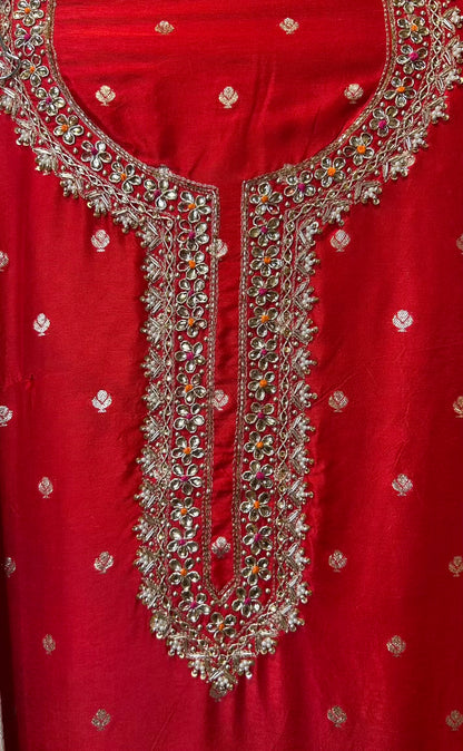 Gulnaaz Adaa Suit (Red)