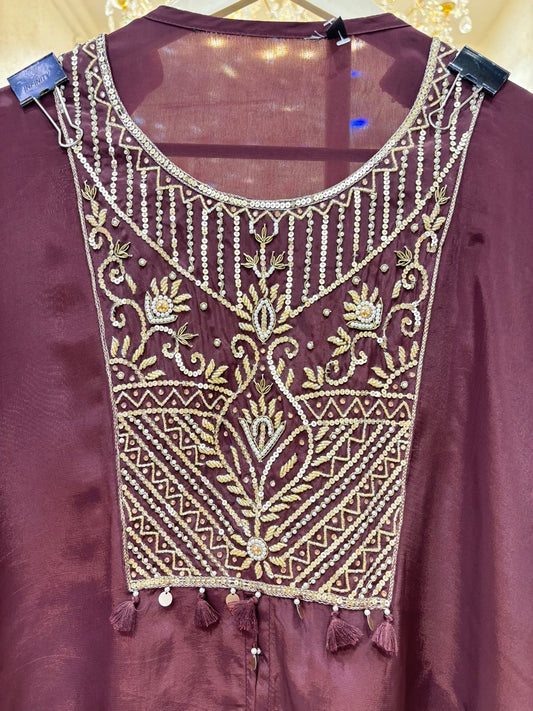 Elira Kaftan Sharara Set