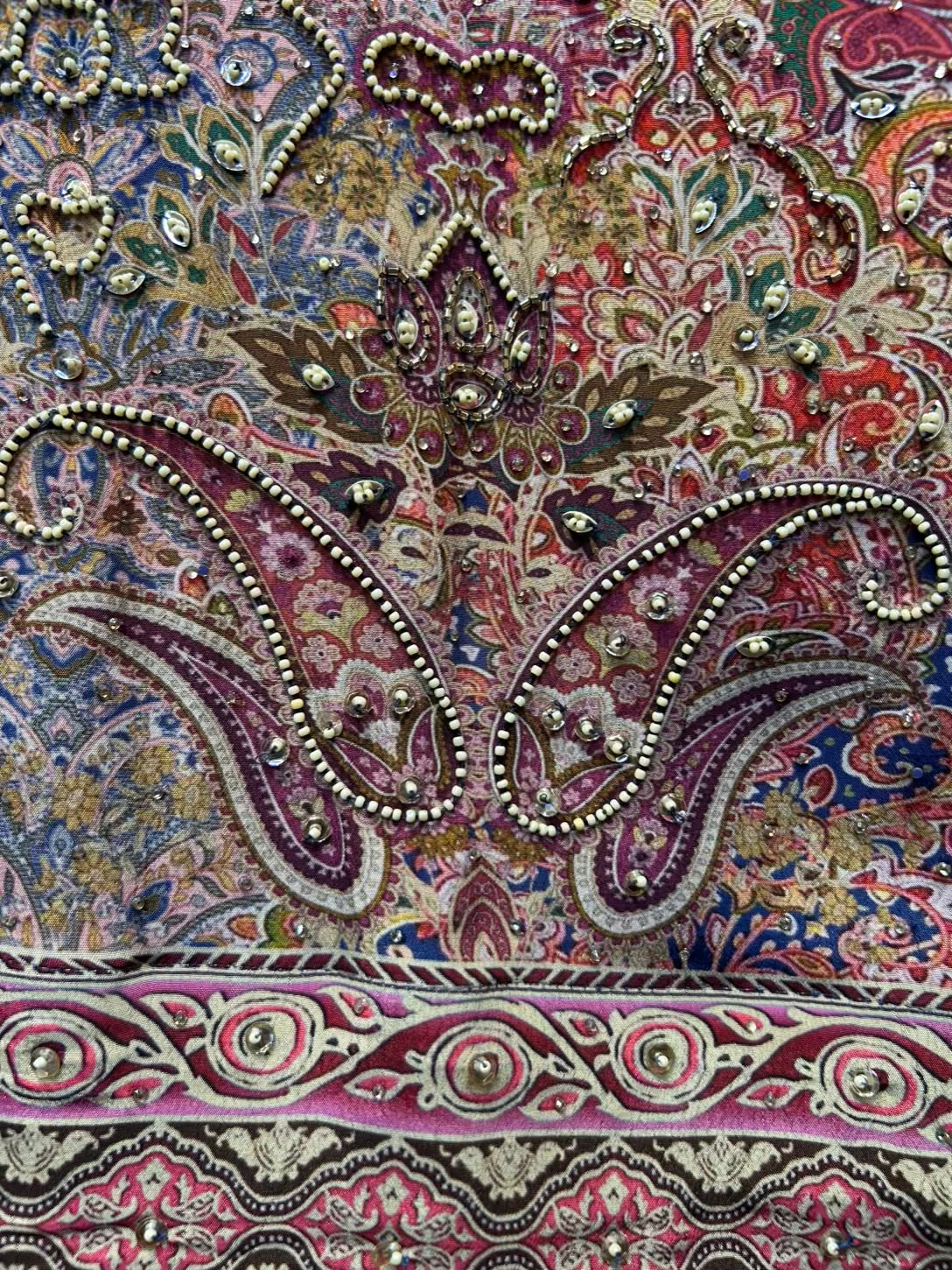 Nayesha Crepe Suit (Blue)