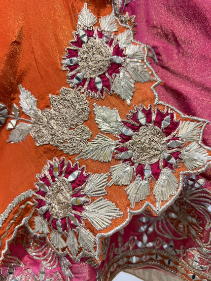 Sitara Veil Silk Suit
