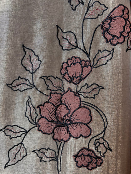 Tabeer Appliqué Set (Beige)