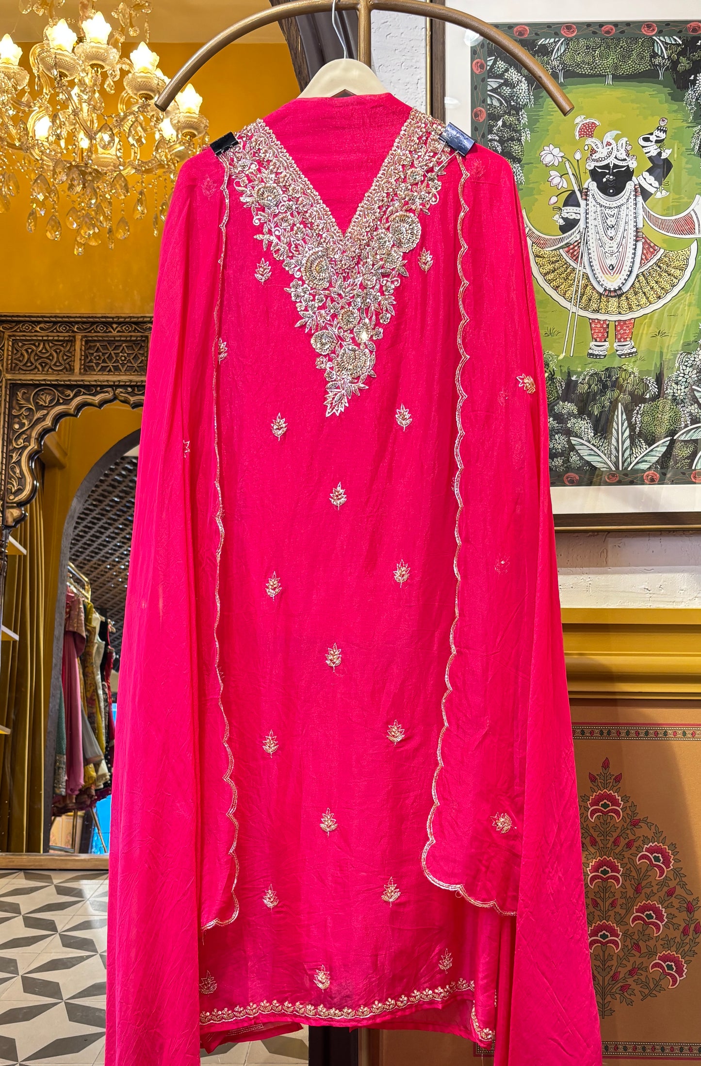 Maison Élara Pure Organza Suit