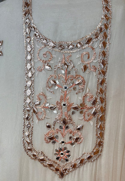 Nayra Mirror & Gotapatti Organza Suit