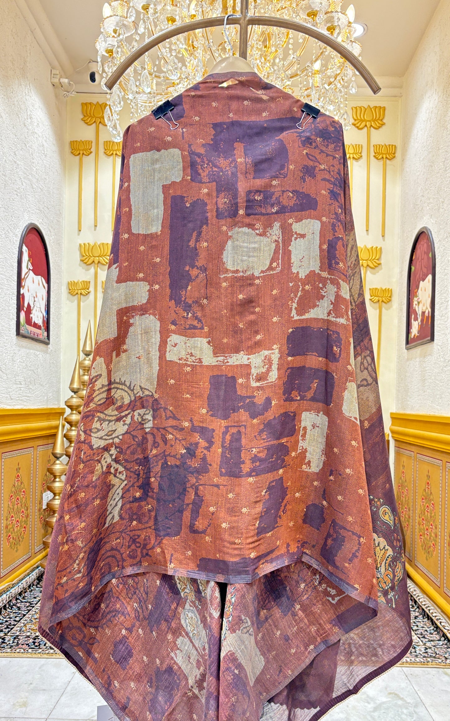 Gulnaaz Printed Muslin Suit