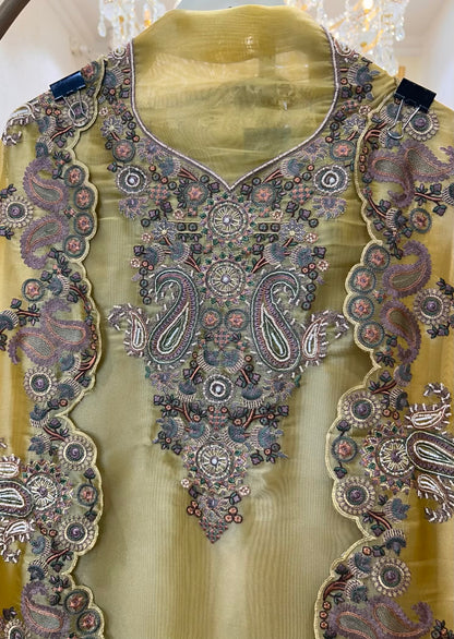 Sarini Motidar Suit (Yellow)