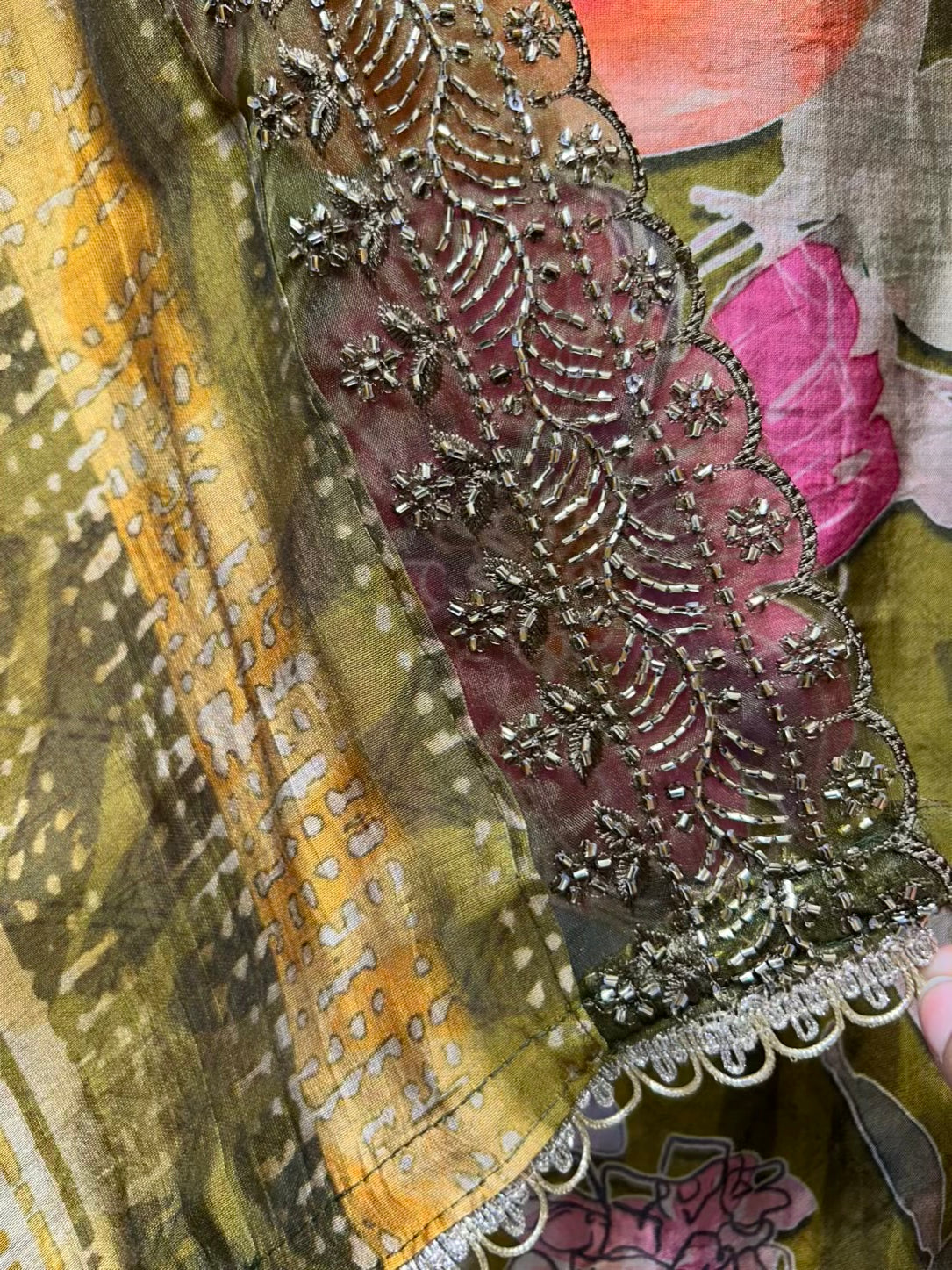 Siyana Artline Suit (Mehendi Green)