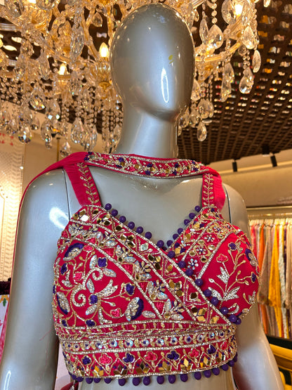 Gulnaar Muse Crop Top Set