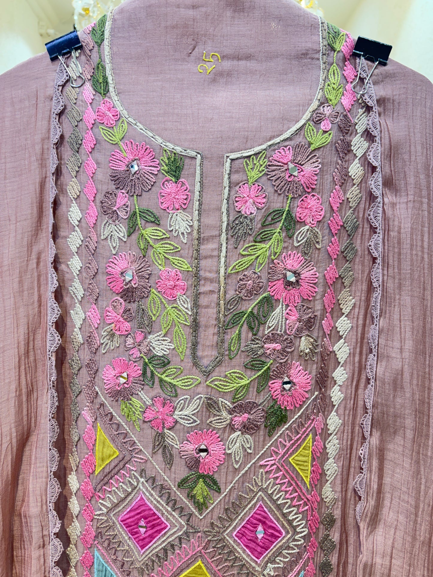 Aabira Mirror Mul Suit