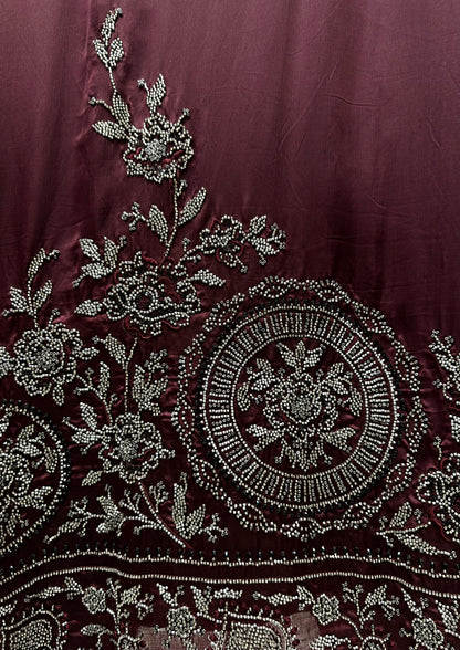 Meherafshan Crepe Suit