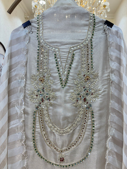 Rukhsaar Organza Suit