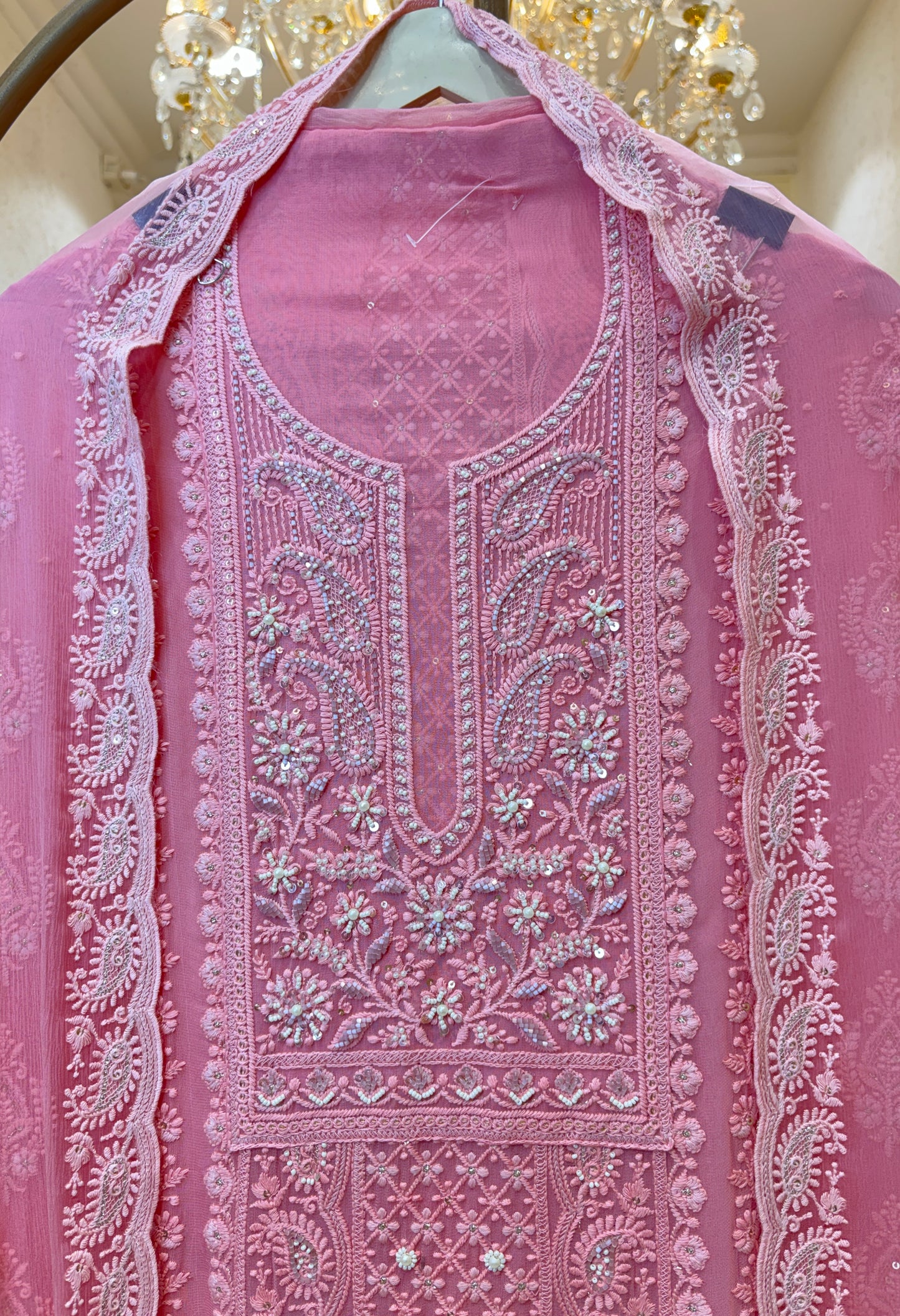 Ishita Handcrafted Georgette Suit