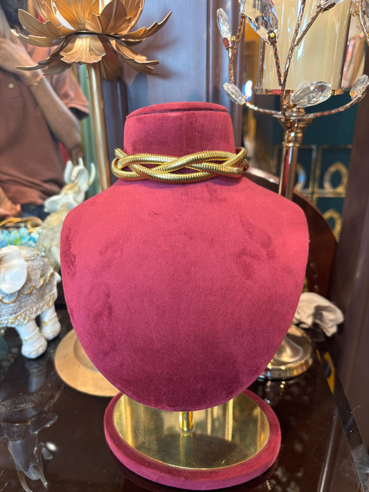 Nivara Twine Choker (Golden)