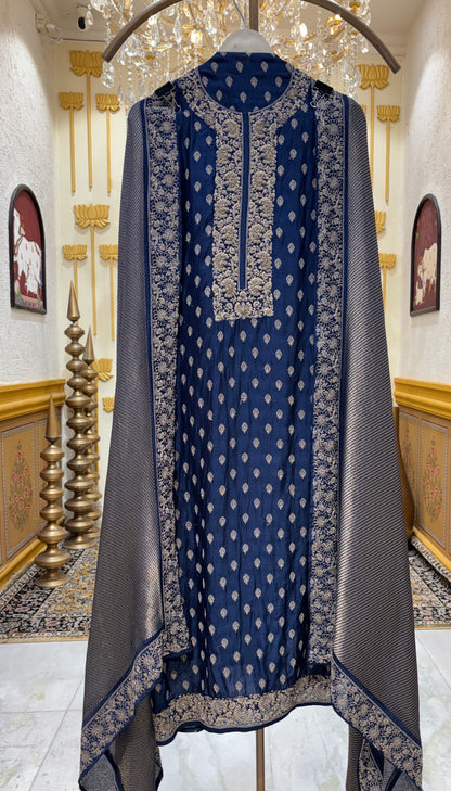 Aafreené Silk Suit