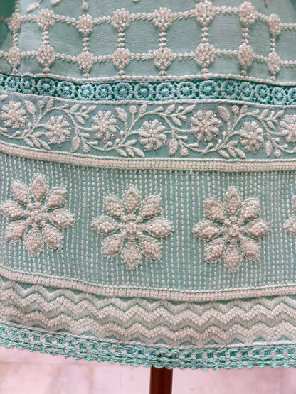 Aabroo Cutdana Georgette Suit