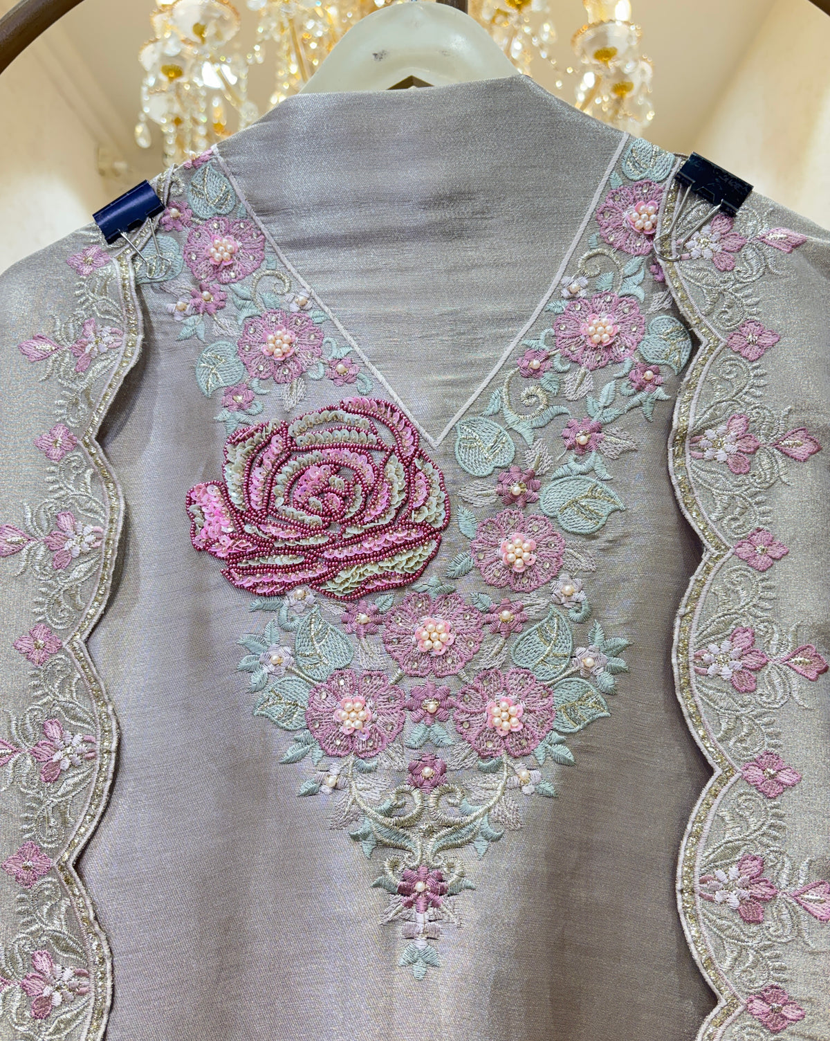Ruhzeba Organza Suit