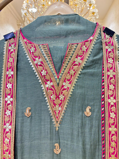 Anika Mul Chanderi Suit