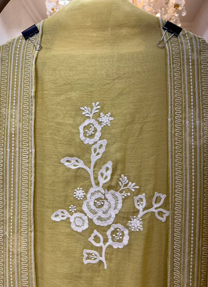 Abeer Resham Chanderi Suit