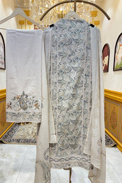 Noorvika Lace Cotton Suit