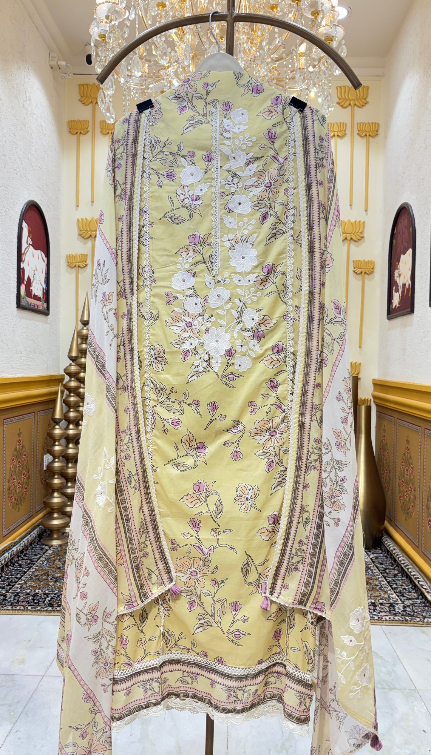Gulraiz Threadlace Cotton Suit