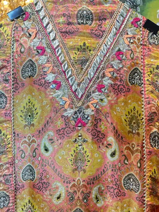 Zarinya Mirror Silk Suit