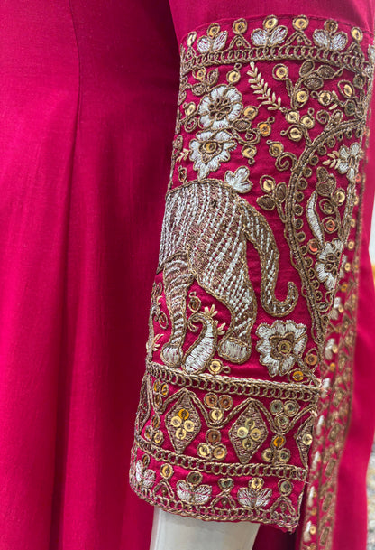 Zarmeher Anarkali Suit