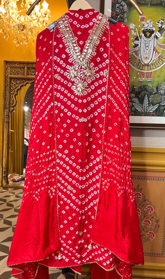 Rang-e-Bandhej (Red)