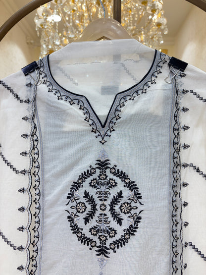 Mehraya Zari Chanderi Suit