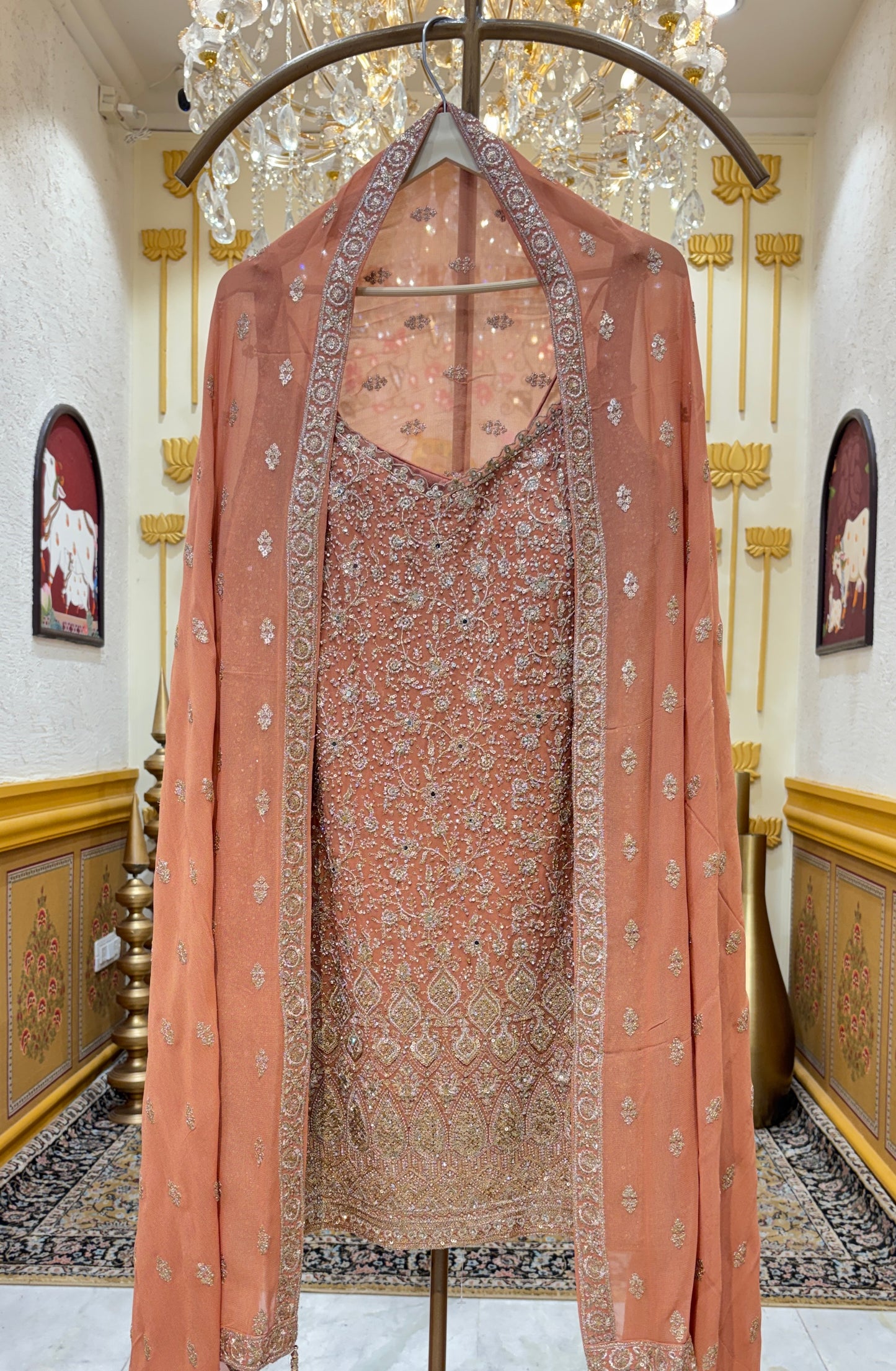 Mrigakshi Sharara Set