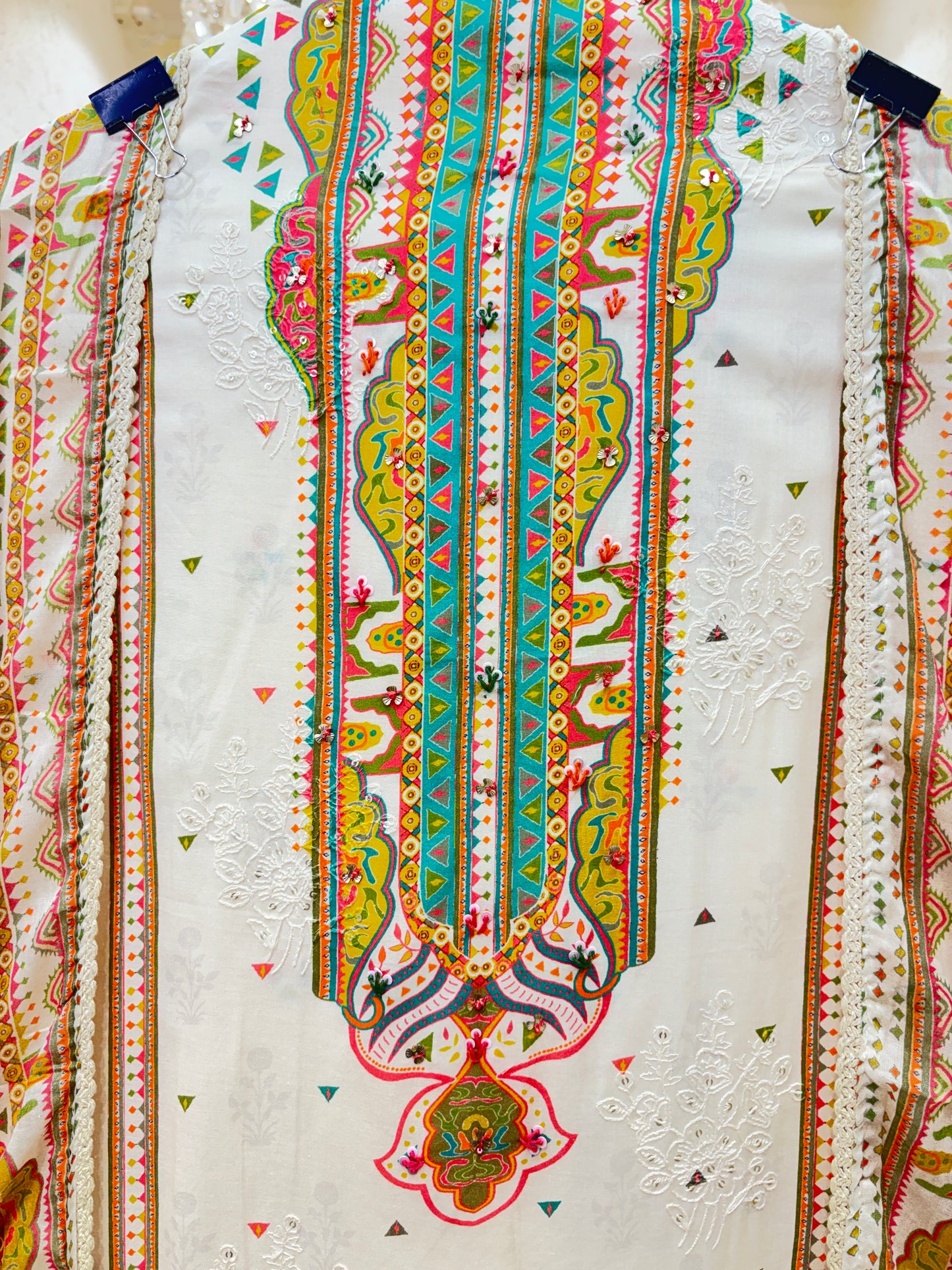 Aafreen Sequin Cotton Suit