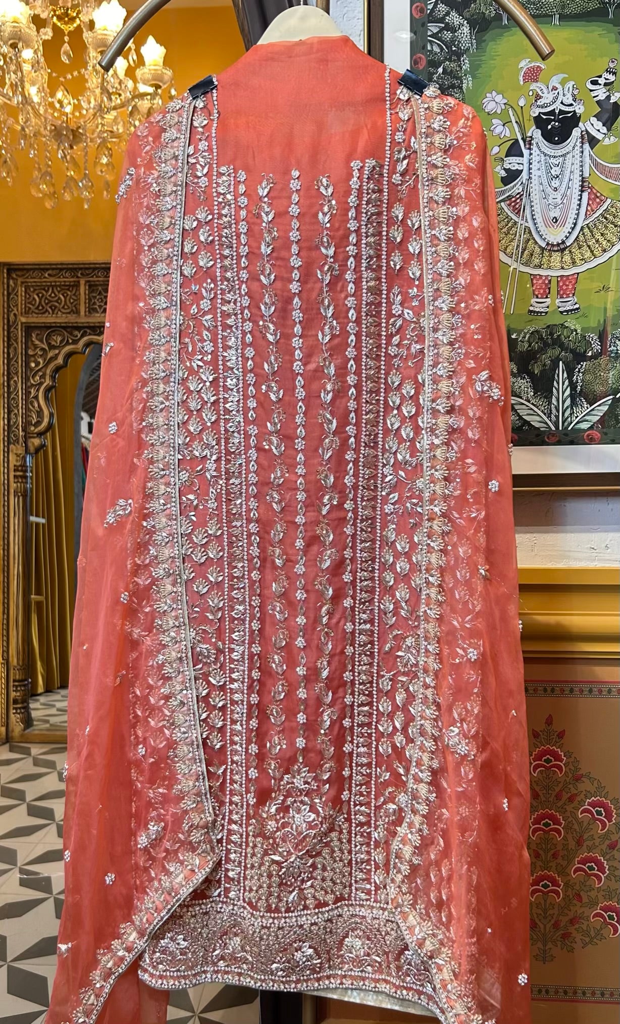 Zarafina Organza Suit