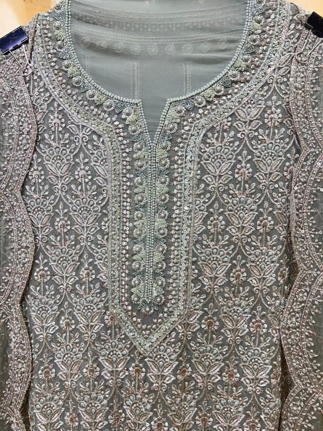 Elara Sequin Royale Suit (Green)