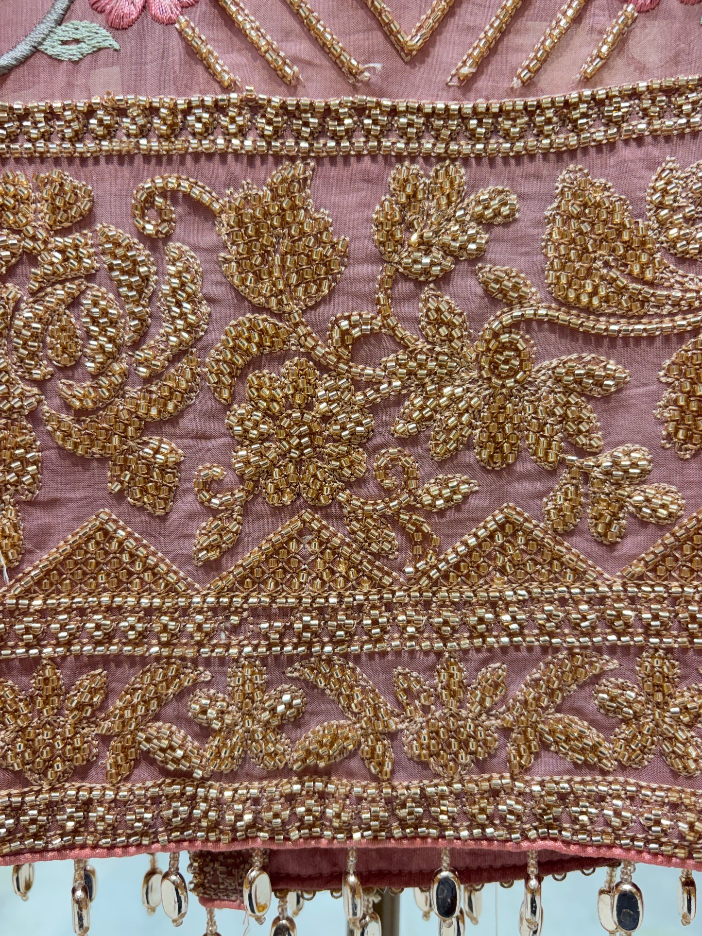Mehrunnisa Handcrafted Georgette Suit