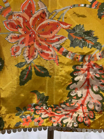 Mirvani Print Élan Suit (Yellow)