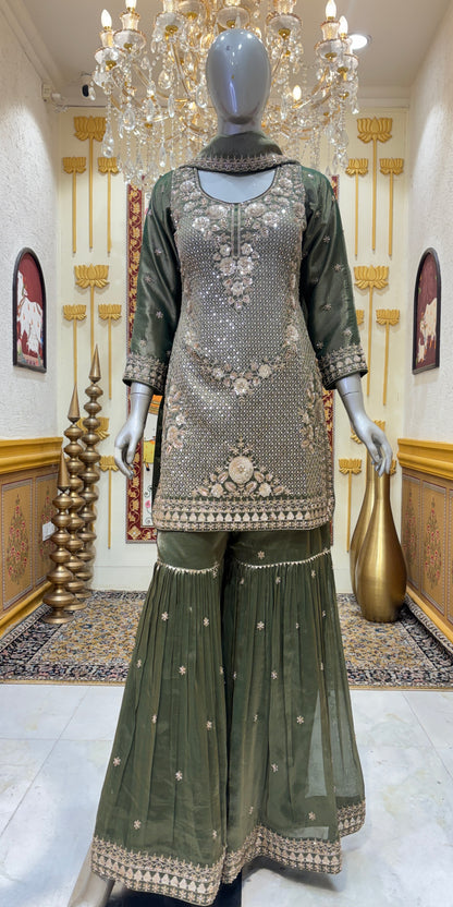 Noorzaiba Gharara Set