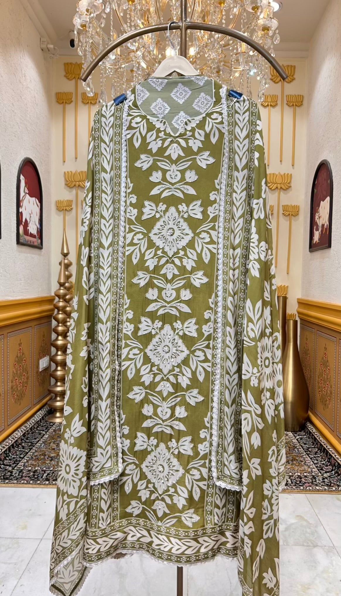 Elina Cutdana Bloom Suit (Green)