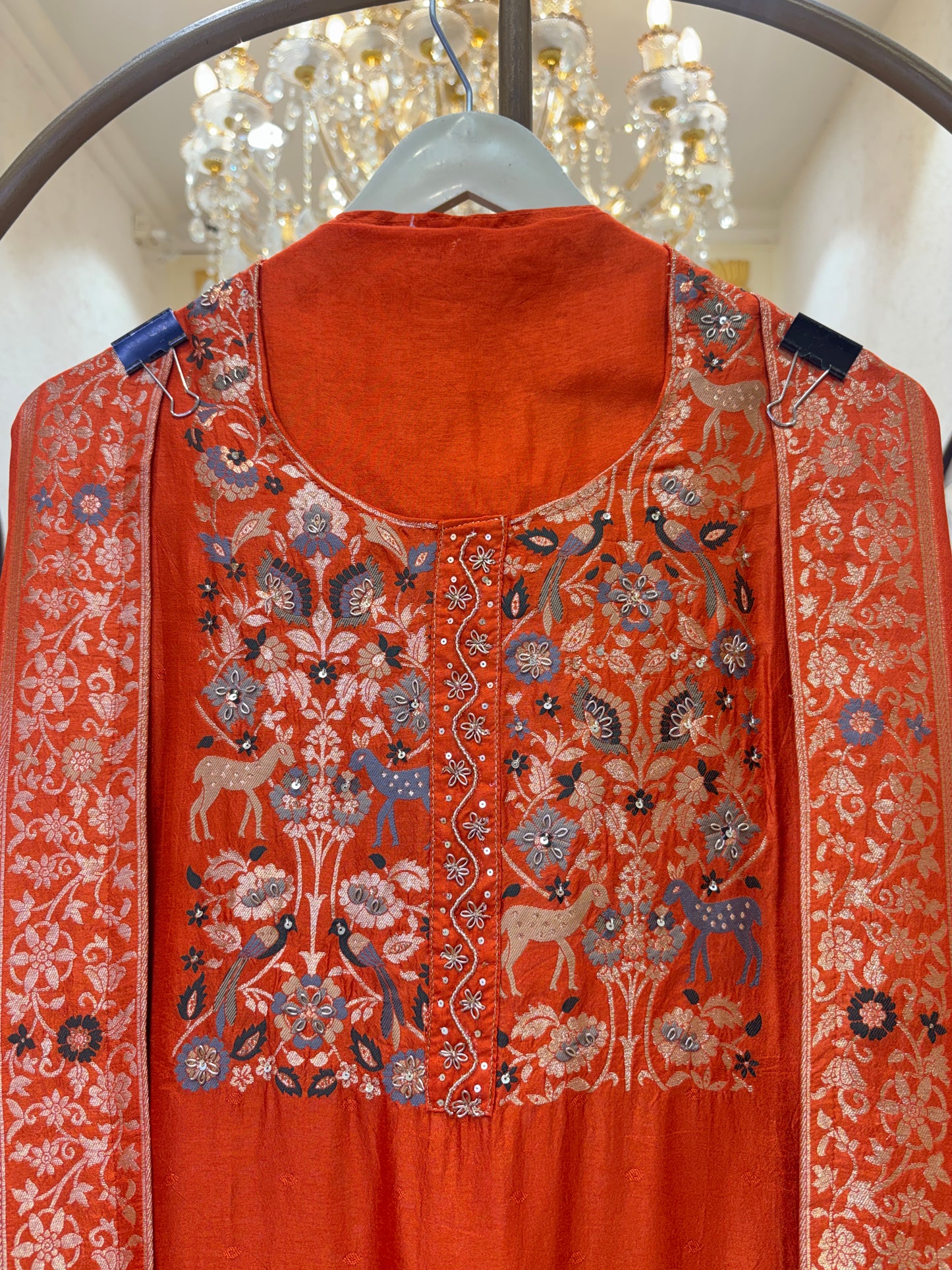 Élara Noor Banarasi Silk Suit